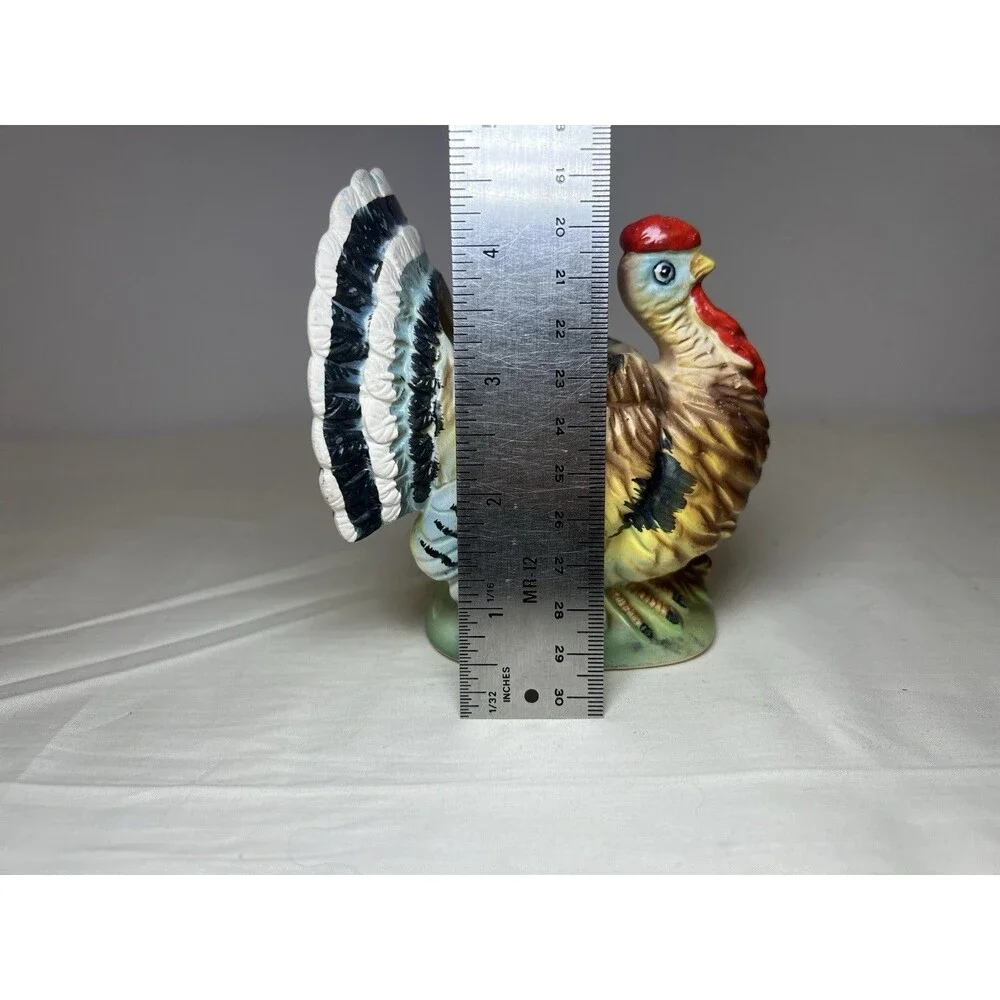 Vintage Relpo 5503 Turkey Planter MCM Thanksgiving Fall Decor